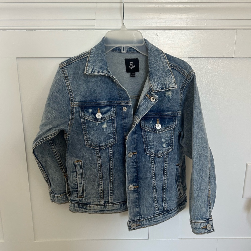 Girls Oversized Denim Jacket